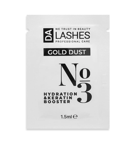 Dalashes Hydrating Keratin Booster №3 для ламінування вій та брів, саше 1,5 мл 578745896 фото