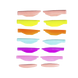 ZOLA Валики для ламінування Rainbow L-Curl (2S, 2.5M, 3L, 4XL, 4.5XLL)  05127 фото 3