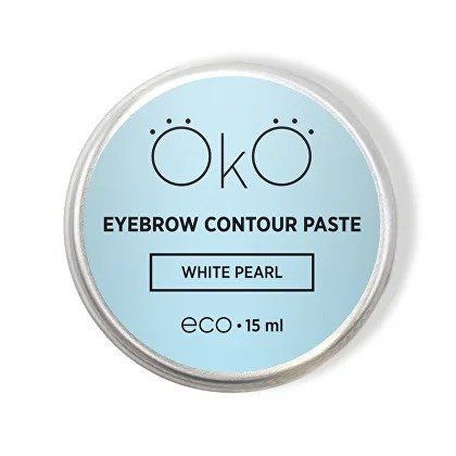 OKO Eyebrow Contour Paste White Pearl &mdash; Паста для брів біла перламутрова (15 мл) Oko004 фото