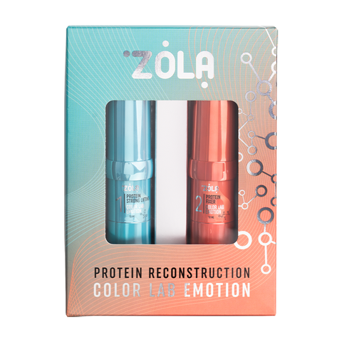 ZOLA EMOTION Color Lab Набір для ламінування BROW&LASH Protein Reconstruction System 05727 фото