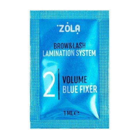 ZOLA Color Lab Склад №2 Volume Blue Fixer у саше, 1 мл 000182 фото