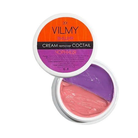 VILMY Ремувер кремовий Remover-Cocktail Вишня-Чорниця, 20 г 9266411 фото