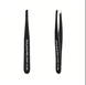 STALEKS PRO EXPERT 11 TYPE 4 &mdash; Професійний пінцет для брів (вузькі скошені кромки) Black 25663663 фото 1